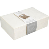 Jewelry Box Velvet 16 Compartments with Mirror | White | Elegant Storage