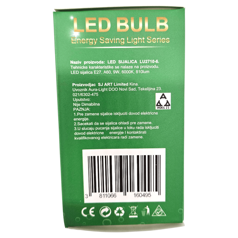 LED Light Bulbs 9W 810lm E27 | 10pk Bulk Pack | Energy Efficient Energy Saving Bulbs