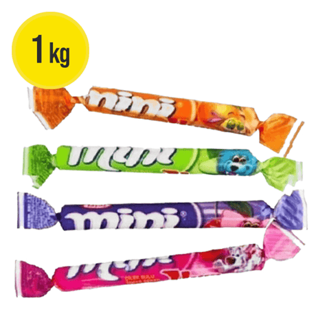 Mini Yum Chewy Stick associated 1kg