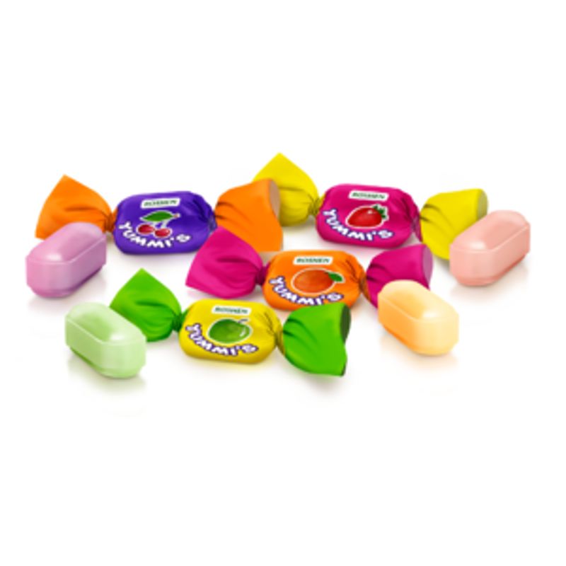 Roshen Yummis Fruktkarameller 1000g | Storpakk