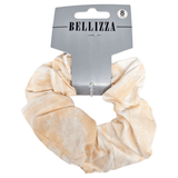 Scrunchie hair tie white and yellow | Summer accessory | Bellizza