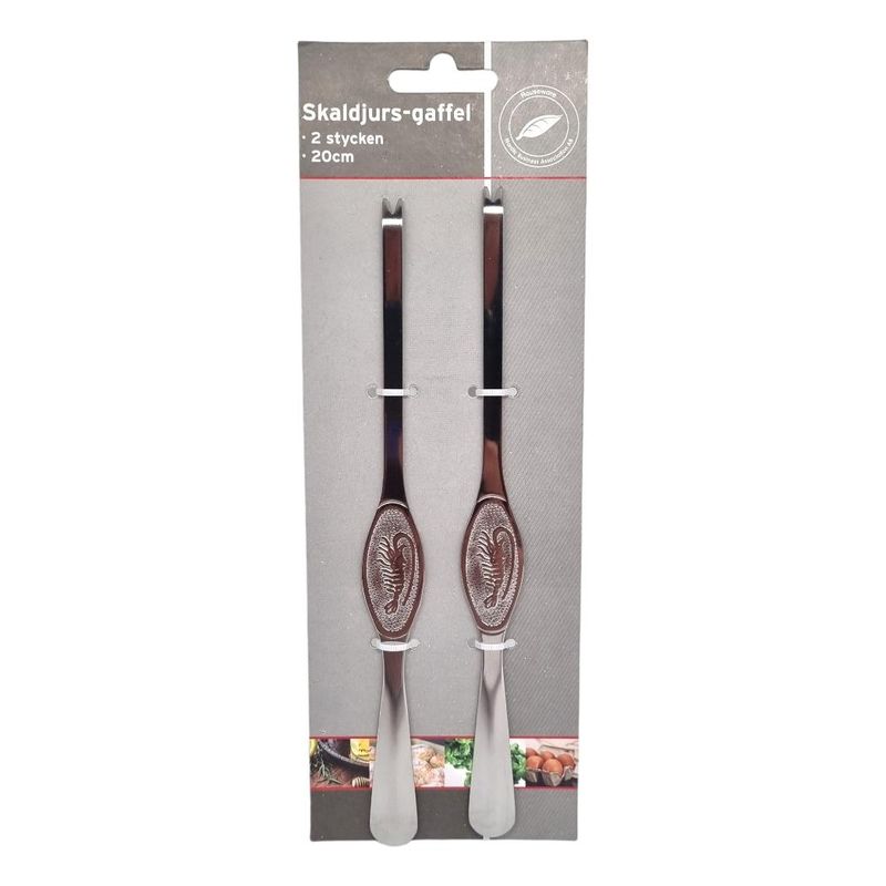 Shellfish forks 2pk 20cm