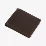 Wallet leather brown small