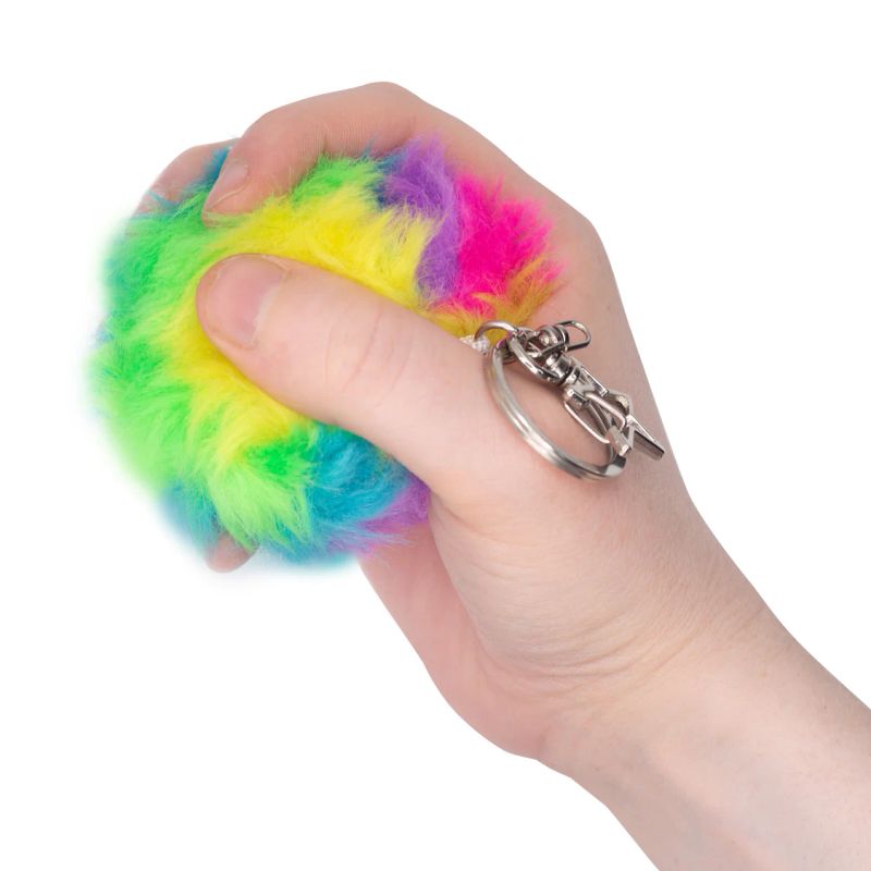 Scrunchems Fluffy Squish Ball nøkkelring | Tobar