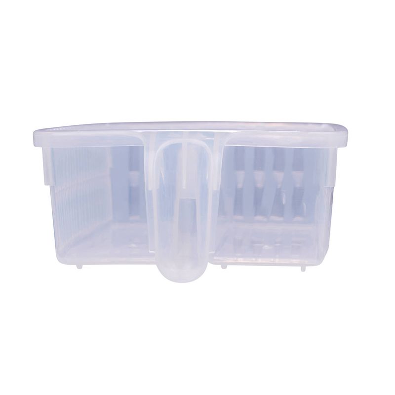 Refrigerator storage basket with handle