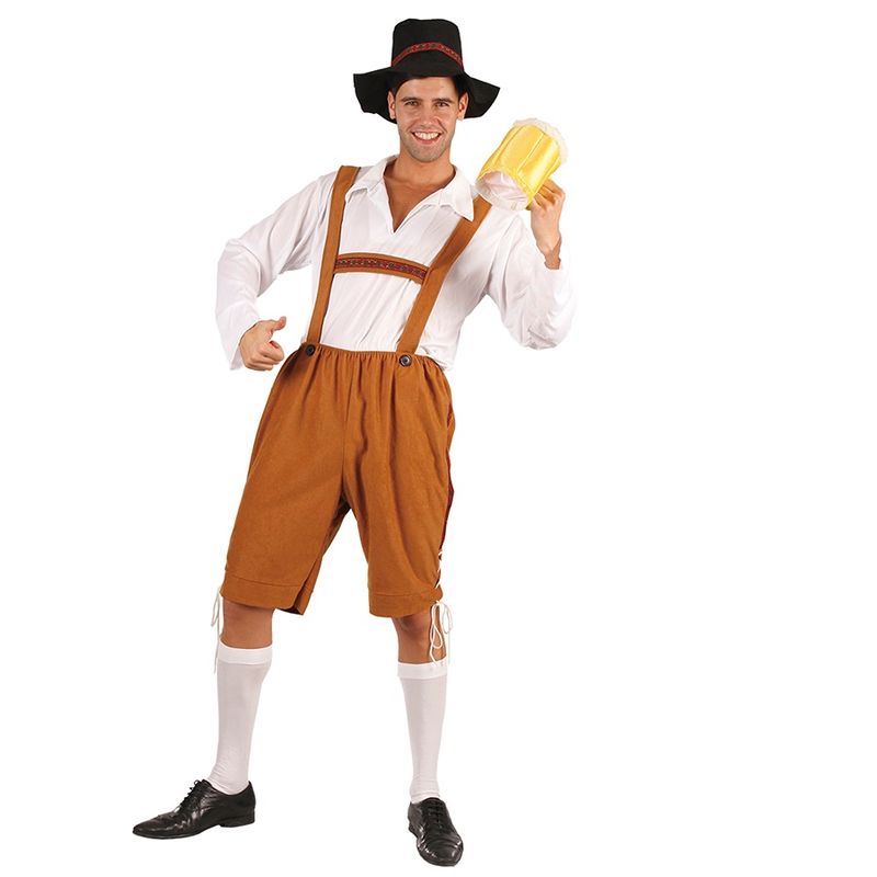 Oktoberfest Costume Men - Brown