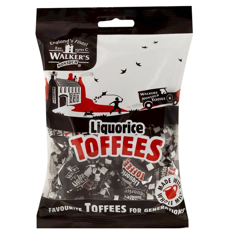 Walkers Liqurice Toffees 150 gram