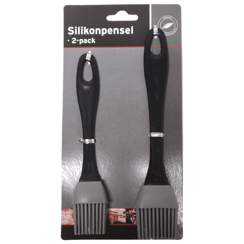 Silicone brushes 2pk