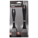 Silicone brushes 2pk