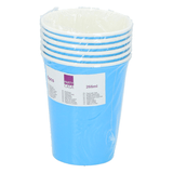 Engangskopper papp 266ml pastell 6pk | 4ass | Fest og bursdag