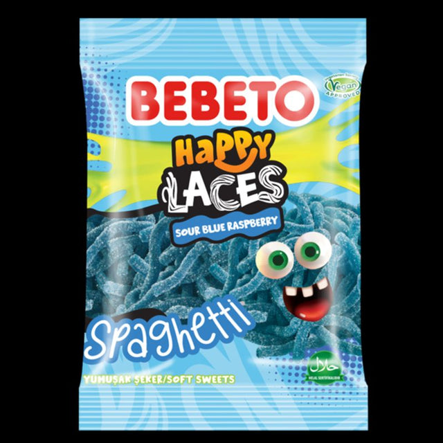 Bebeto Spaghetti Blue Raspberry 80g