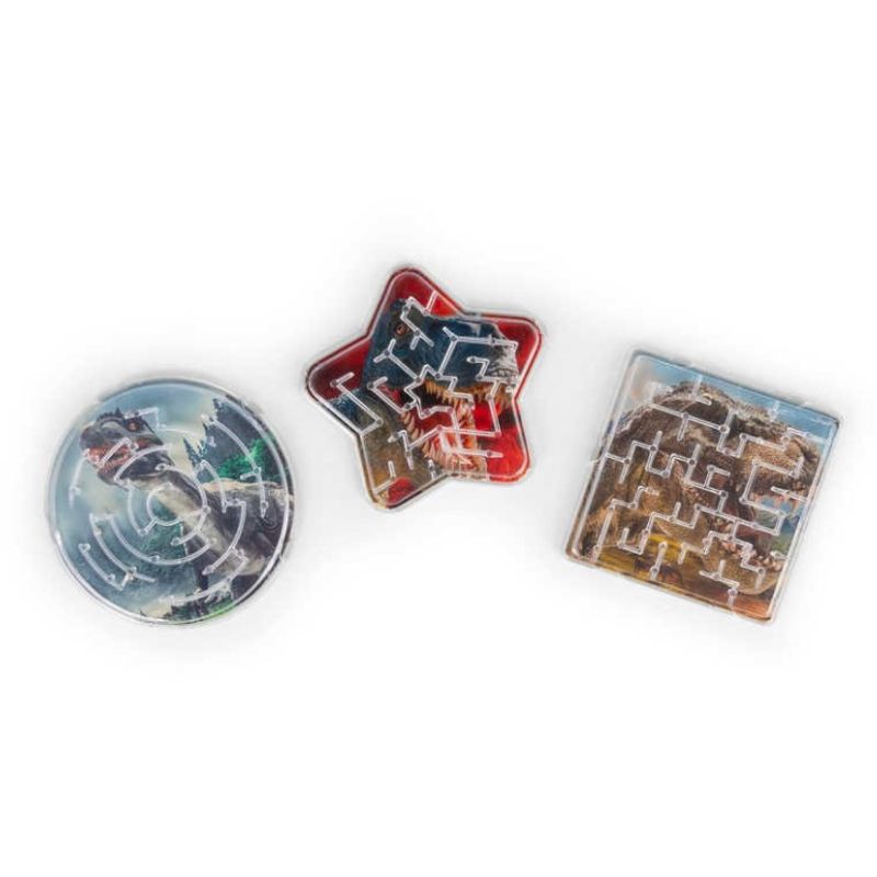 6pk Mini Maze - Dinosaur