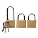 Padlock set 3 pcs 40mm Nor - Lock