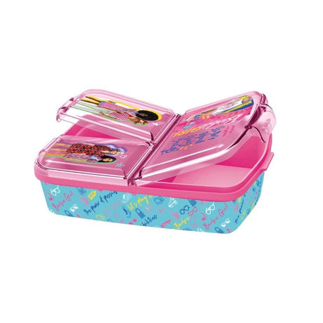 Barbie lunch box with 3 compartments