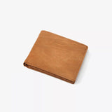 Wallet leather Cognac small