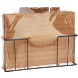 Bamboo cutting board set 4pcs | With metal stand | Excellent Houseware