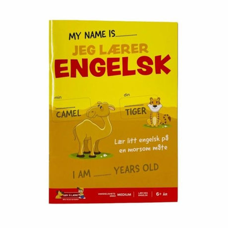 Aktivitetsbok - Jeg lærer engelsk