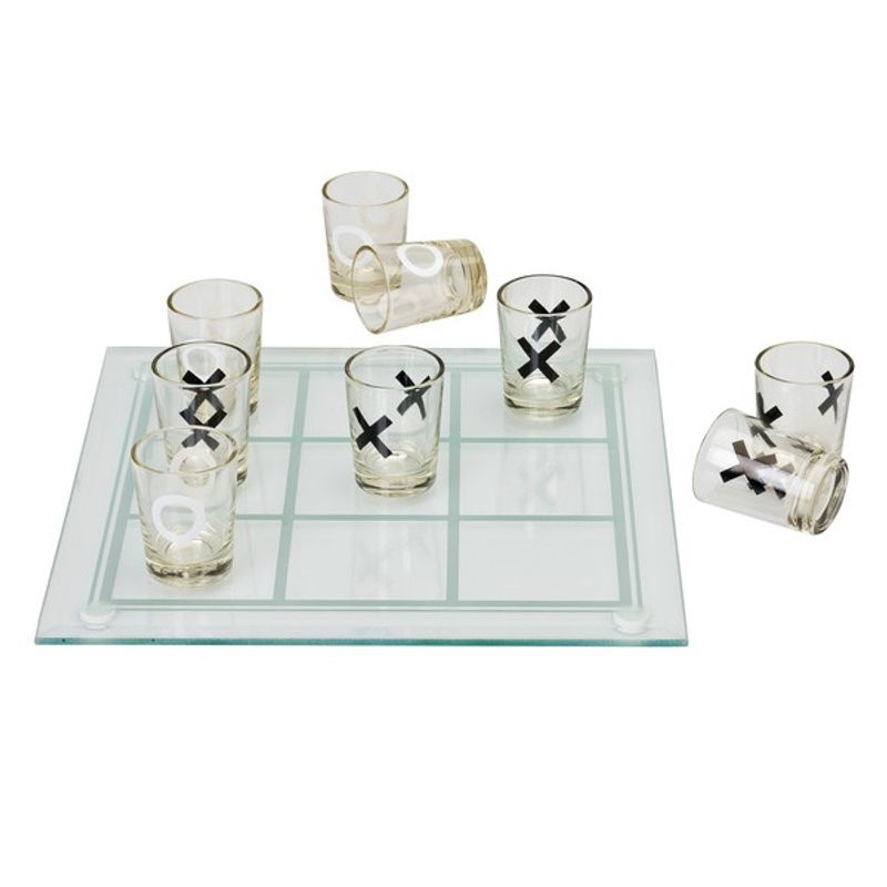 Tic - Tac - Toe Chess Drinking Game