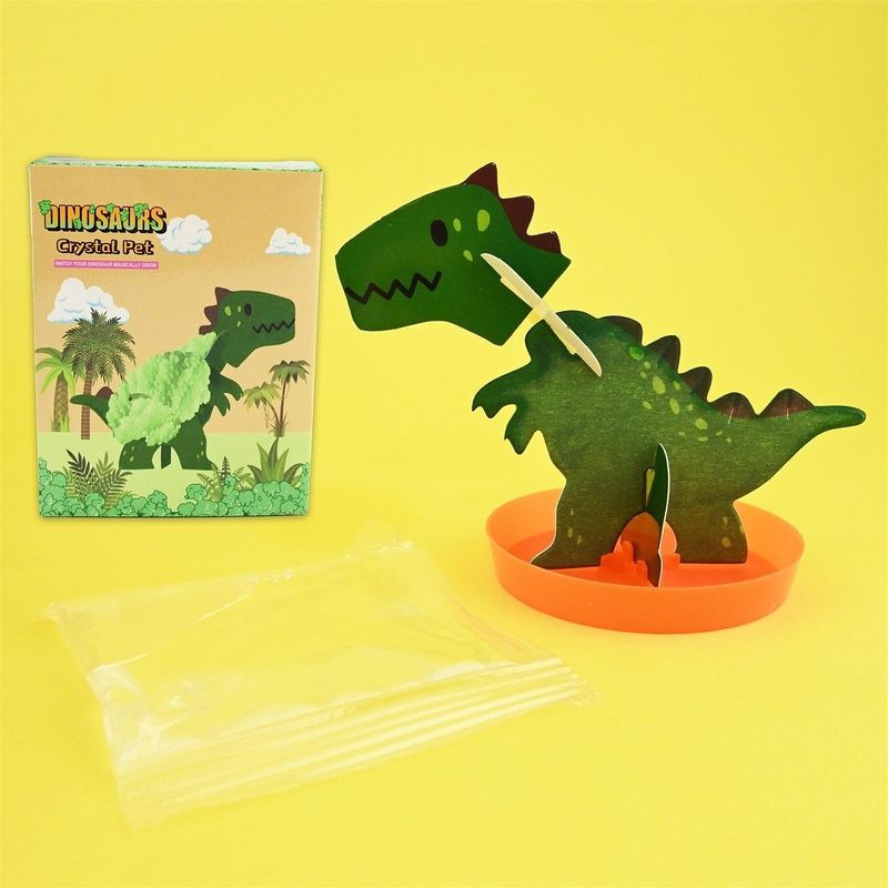 Magic Crystal Growing Dinosaur