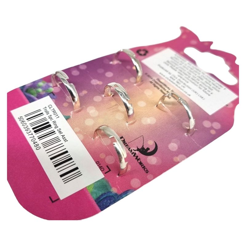 Trolls Ring Set 5pk