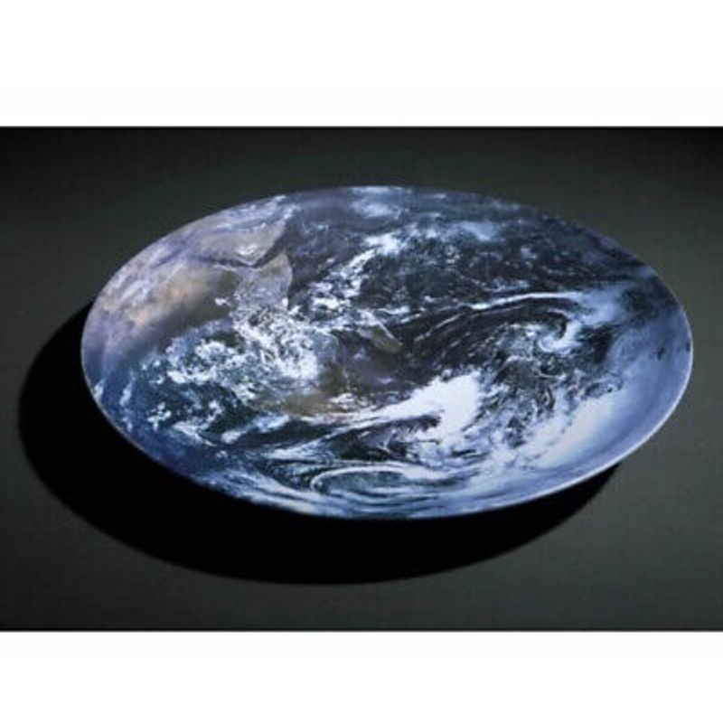 Serving platter Earth/Moon 36cm | Kikkerland