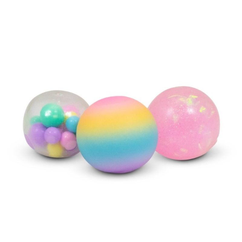 Scrunchems Enhjørning 3pk - Myke stressballer | Fidget - leke
