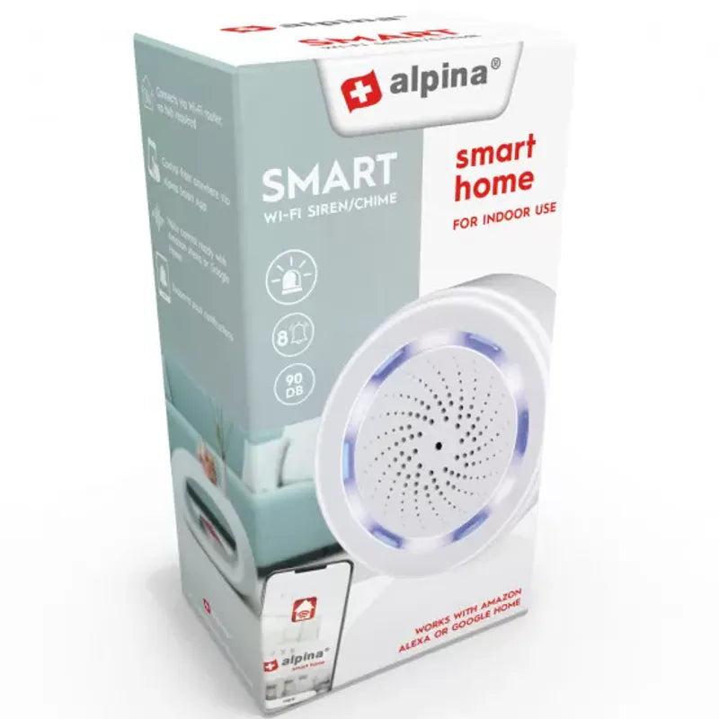 Alpina Wifi Smart Indoor Siren 90DB