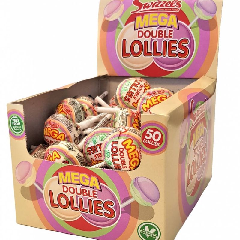 Swizzels Mega Double Lollies 31g