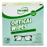 Mr Valet Optical Wipes 30pcs