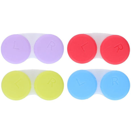 Lens case 4pk | Practical storage of contact lenses