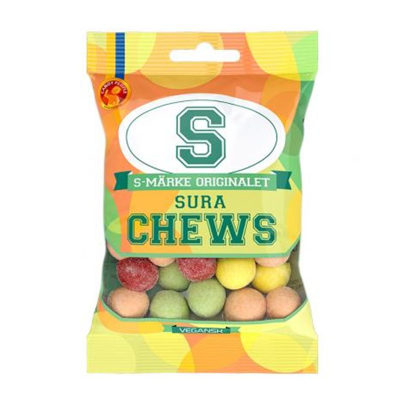 S - Brand Chews Sour 70g