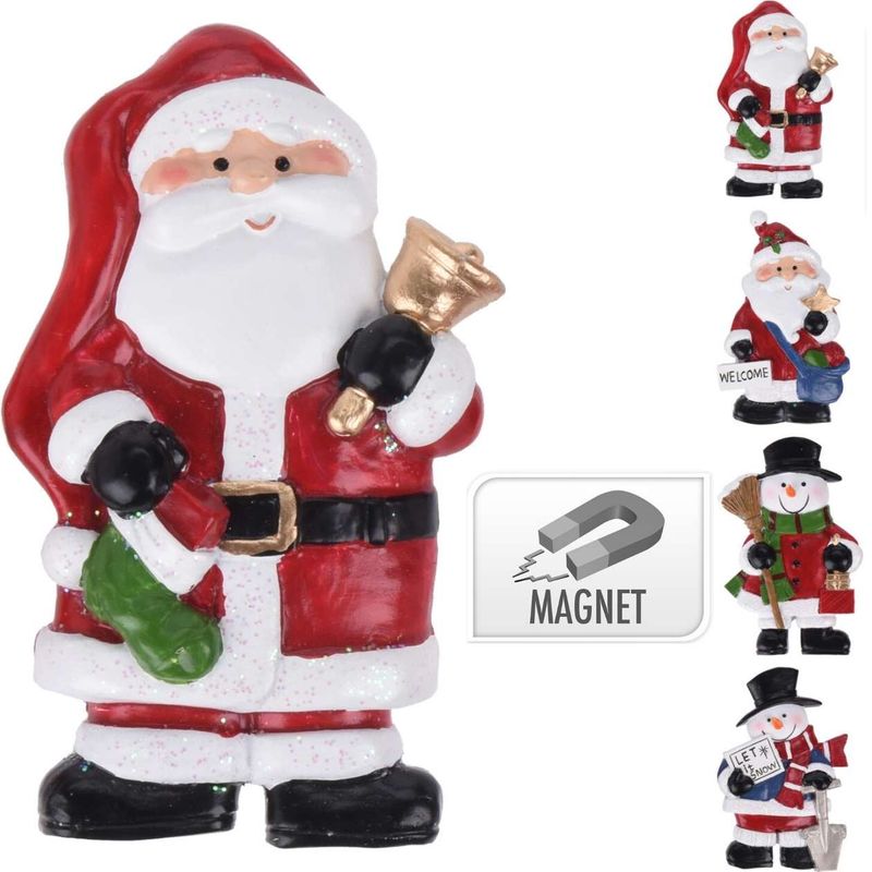 Kjøleskapsmagnet Med Julemotiv 7cm