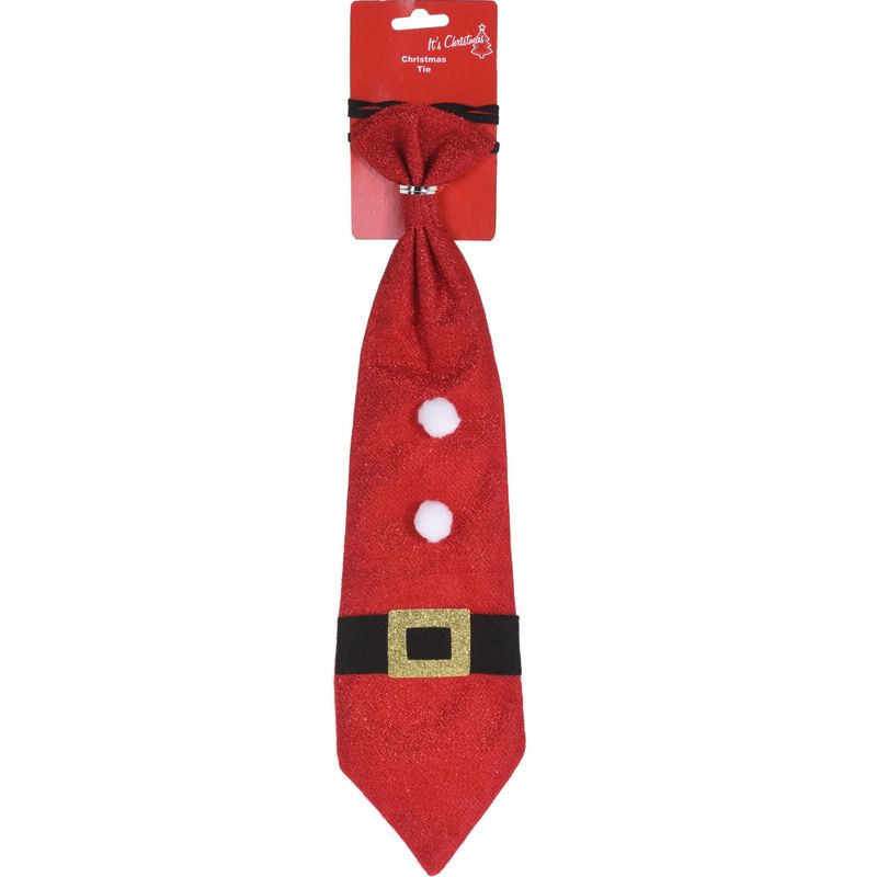 Funny Christmas Tie | Red or Green | Festive Christmas Accessory