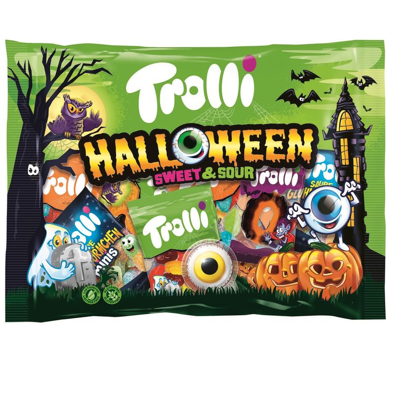 Trolli Mix Halloween - candy 360g - 19 small bags