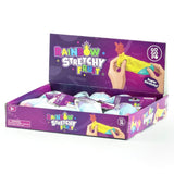 Regnbue elastisk frukt stressleke 8cm | Klemmeleke | Gogopo