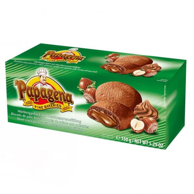 Papagena Biscuits with Hazelnut Cream 150g