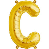 Tinka Foil Letter Balloons 41 cm Gold A To Z