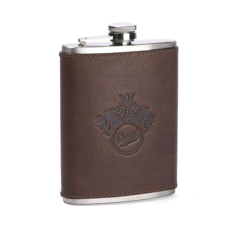 Pocket flask 24cl - Brännö Stainless steel