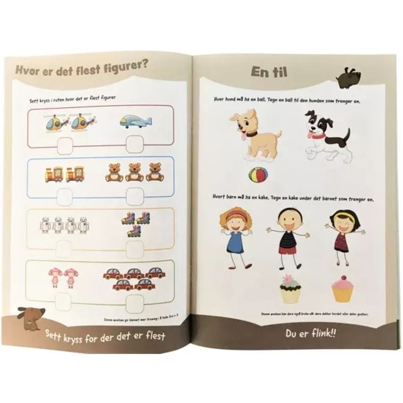 Activity book - I'm learning to count