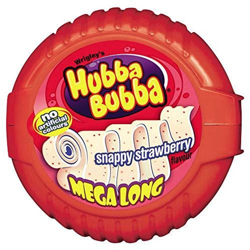 Hubba Bubba Mega long - Strawberry