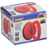 Kinzo Suction Cup 50 kg | Red PVC 115 mm