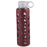 Alpina Drikkeflaske i Glass 500ml | Silikontrekk i 4 Farger