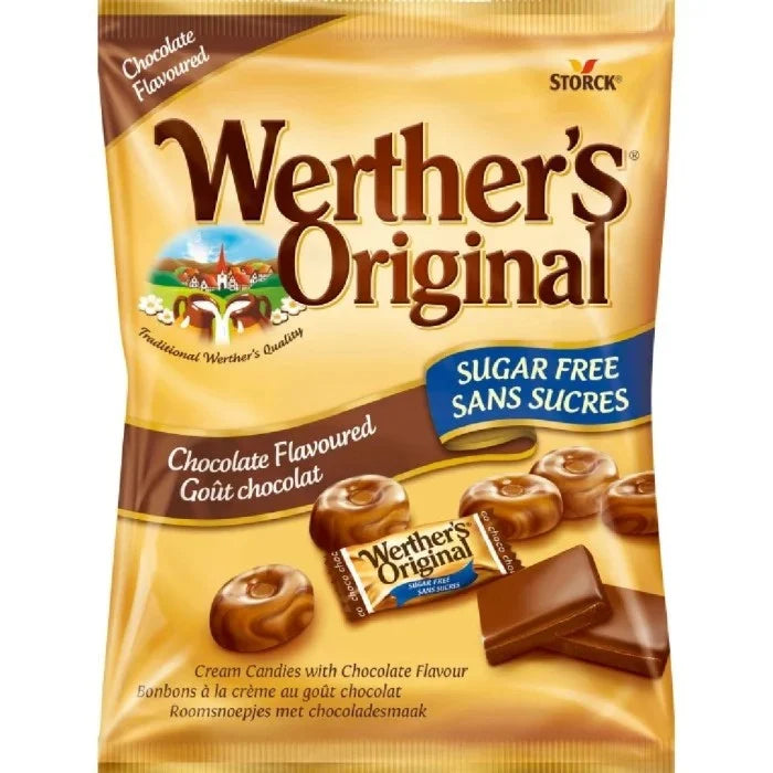 Werther's Original Sjokolade Sukkerfri 60g