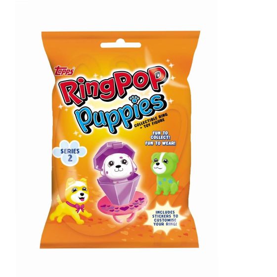Topps Ring Pop Puppies - Pack of 4 - Import It All